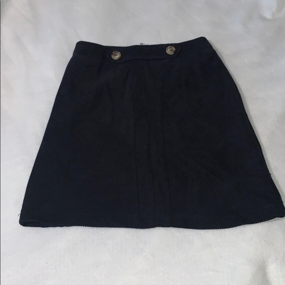 NEW LF E-Lady Black Corduroy Skirt